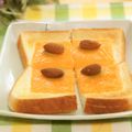 ももいろさくら's cooksnap of when they made チーズアーモンドトーストわさび味.