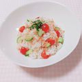 まあまま☆0403's cooksnap of when they made ✾焼き鮭と野菜のサラダ感覚の混ぜ寿司✾.