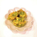 クックEBXFTK☆'s cooksnap of when they made とうもろこしと枝豆のかき揚げ.