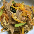 ぷりまめ's cooksnap of when they made 人参と玉ねぎの卵とじ.