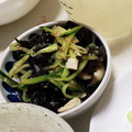 まなまんま's cooksnap of when they made 簡単✿きくらげと鶏皮ときゅうりの和え物✿.