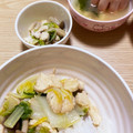 みゃみゃごと's cooksnap of when they made 鶏むね肉と白菜のあっさり塩炒め.