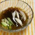 もすろー's cooksnap of when they made お母ちゃん作♡みょうがの花入りもずく酢♪.
