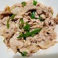 クック0DVQ6B☆'s cooksnap of when they made 簡単！大葉と豚しゃぶのわさび醤油！.
