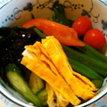 バウンド's cooksnap of when they made 磯の香りが美味しい　冷やしうどん.