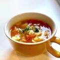 かっちゃん杉's cooksnap of when they made 簡単！彩り野菜のミネストローネ.