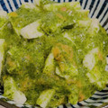♦︎くぅ〜こ♦︎'s cooksnap of when they made モロヘイヤと長芋のめんつゆ和え.