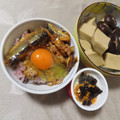 よちりん's cooksnap of when they made 簡単♡さんま蒲焼き缶詰で納豆卵かけごはん.