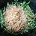クック7FNN0F☆'s cooksnap of when they made 十六ささげのごまおかか和え.