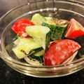 わか★'s cooksnap of when they made トマトとアボカドのサラダ(塩こんぶ入り).