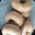 日々修行's cooksnap of when they made 初めてのココアベーグル.