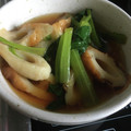 ゆ0518か's cooksnap of when they made 簡単☆小松菜と竹輪の炊いたん☆.