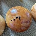ぽろんた's cooksnap of when they made 黒糖あんパン（HB使用）.