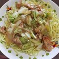 さらさんレシピ's cooksnap of when they made 柔らか麺de野菜たっぷりあんかけ焼きそば.