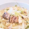 イエローバード's cooksnap of when they made 鯖缶で魚介系ラーメン.