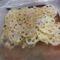 unauna72's cooksnap of when they made レンジで超簡単！レンコンチーズ焼き☆.
