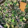 クックUU91CV☆'s cooksnap of when they made 栄養満点！！夏のモロヘイヤ丼.