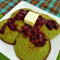 ▽▲まゆ▲▽'s cooksnap of when they made ♡お豆腐抹茶パンケーキ.