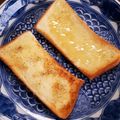 もふもふクロさん's cooksnap of when they made のっけるレモンペーストでトースト2種♡.