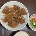 2児ママみきてぃ's cooksnap of when they made 簡単焼肉丼!!.