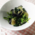 くらら♪☆'s cooksnap of when they made 簡単★ほうれん草と茄子のおひたし.