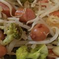 あゆたっくん's cooksnap of when they made ブロッコリーとウインナーの蒸し焼き.
