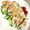 プロコフィエフ's cooksnap of when they made レンジで簡単しっとり蒸し鶏 ＊作り置き＊.