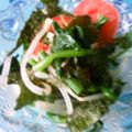 えまっちママ's cooksnap of when they made 磯の香り**ほうれん草とトマトのナムル.
