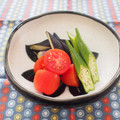 バカリャウ's cooksnap of when they made オクラとミニトマトのぬか漬け.