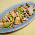 バカリャウ's cooksnap of when they made するめいかと生の金針菜の炒め物.