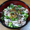 や～たん食堂's cooksnap of when they made 我が家の冷やしとろろ蕎麦☆.