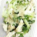 クックGB6431☆'s cooksnap of when they made きゅうりと蒸し鶏の胡麻ドレ大葉サラダ.