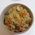 りこぴんmama's cooksnap of when they made 我が家の＊炊き込みご飯＊～鶏ゴボウ飯～.