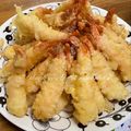 もえちゃんはは's cooksnap of when they made ♡えび天をまっすぐに！天ぷら盛り合わせ♡.