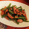 ふみシオン's cooksnap of when they made いんげんとベーコンの炒め物.