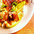 P_heaven's cooksnap of when they made 鰻とアボカドのカフェ風丼～わさび風味～.