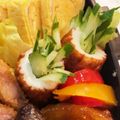 ☆watabon☆'s cooksnap of when they made ちくわきゅうり♡お弁当に.