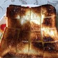 ＊YuA＊'s cooksnap of when they made トースト〜究極に美味しい焼き方を追求！〜.