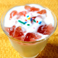 ふうはっちゃん's cooksnap of when they made 簡単デザート♪ぷるりんゼリーとヨーグルト.