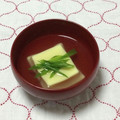 おはなすき's cooksnap of when they made 簡単ぷるりん☆卵豆腐のお吸物仕立て.