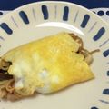 おはなすき's cooksnap of when they made お弁当に！余った焼きそばで簡単オムそば！.