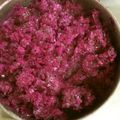 akobo's cooksnap of when they made ドラゴンフルーツソルベ.