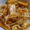 aizu_po's cooksnap of when they made 厚揚げもやしのキムチーズ.