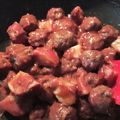 ame-ikuru's cooksnap of when they made ミートボールとポテトのデミソース.