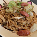 ゆりはるみ♡'s cooksnap of when they made 簡単☆レタス焼きそば　食感が最高❗.