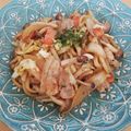 Violet♡'s cooksnap of when they made こってりソース焼きうどん♡.