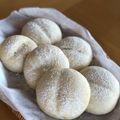 ひまわり大好きママ's cooksnap of when they made レンジで超簡単！米粉でもちもち！白パン！.