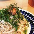 あおなみゆさん's cooksnap of when they made 冷製パスタ〜梅おろしツナマヨ〜.
