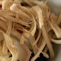 うきゆき０４'s cooksnap of when they made 簡単！旨い！つまみになる裂きしいたけの軸.