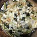 食べまくり's cooksnap of when they made 小松菜と玉ねぎのガーリックチーズ焼き.